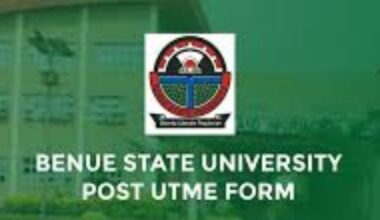 Benue State University Post Utme