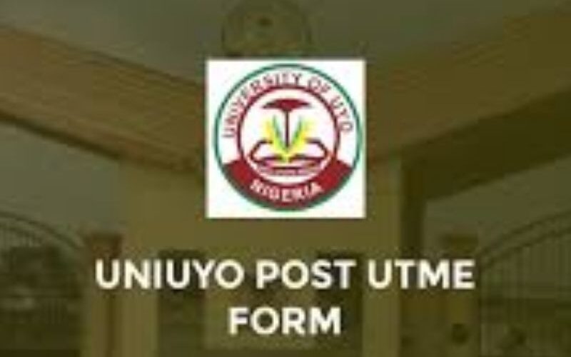 Uniuyo Post UTME Form 2025