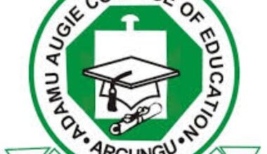 Adamu Augie College of Education Argungu Student Portal