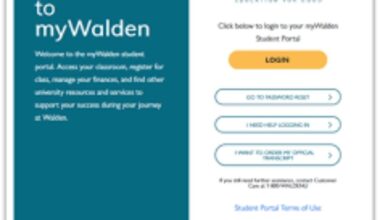 Mywalden University Student Portal