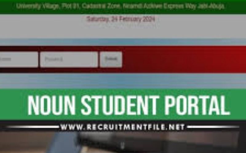 NOUN Student TMA Portal Login