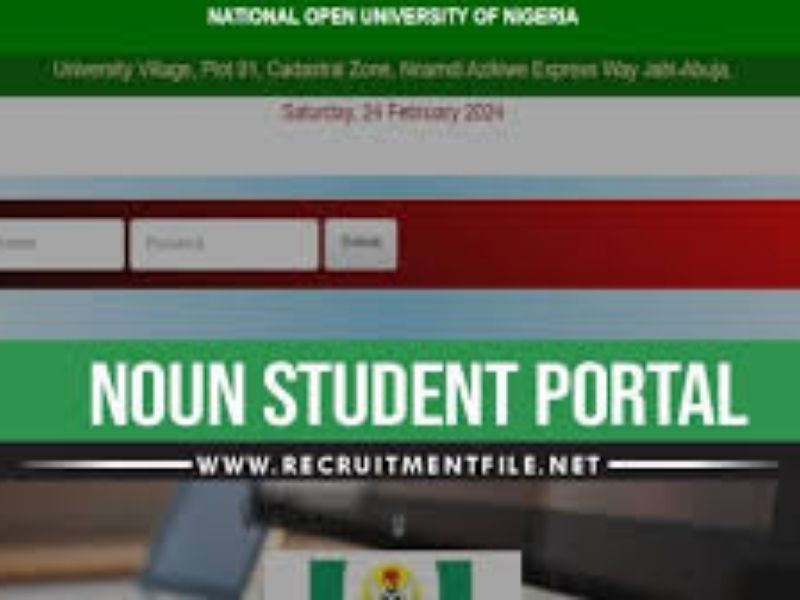 NOUN Student TMA Portal Login