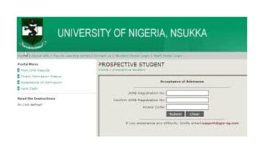 UNN Student Portal Login: Check Results, Pay Fees & Register Courses