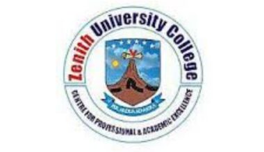 Zenith University College Student Portal